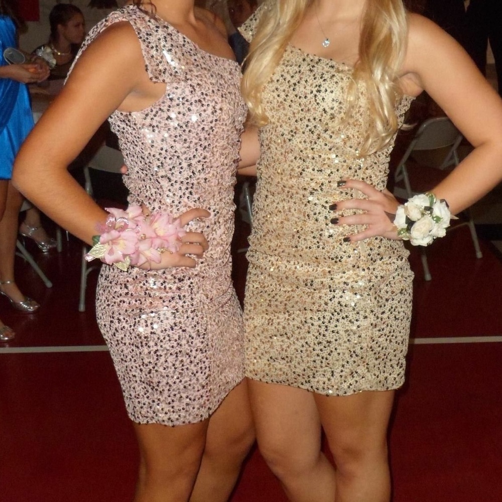 Sequined dress!